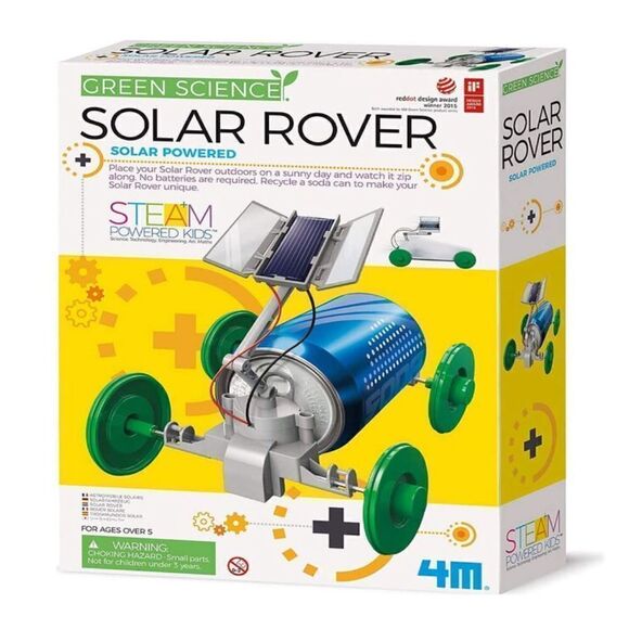 NIB Green Science Solar Rover by 4M - Picture 1 of 8